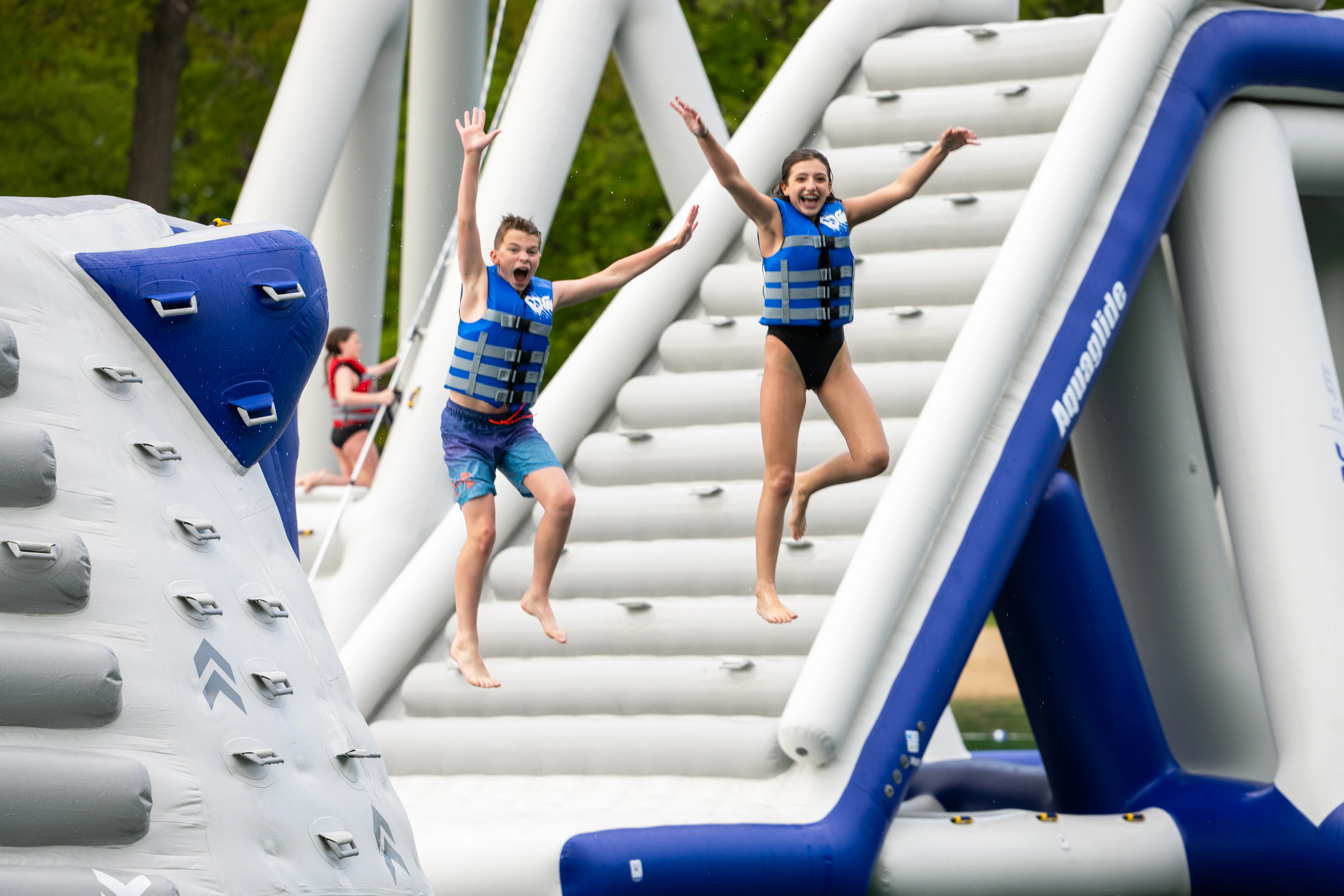 City of West Bend's Westbury Bank Aquapark at Regner Park