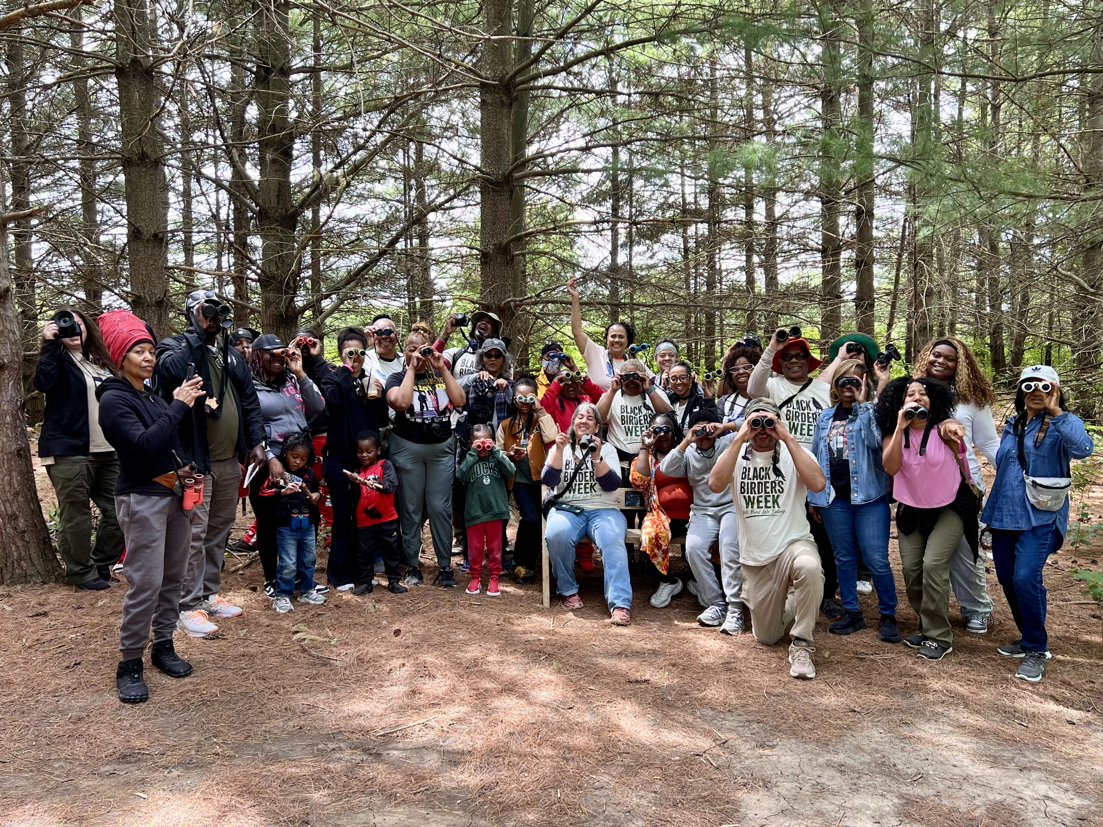 BIPOC Birding Club Group Photo